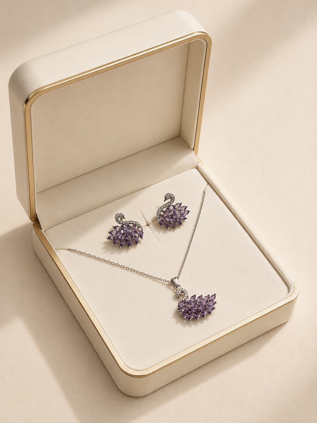 Coffret "Cygna Violet"