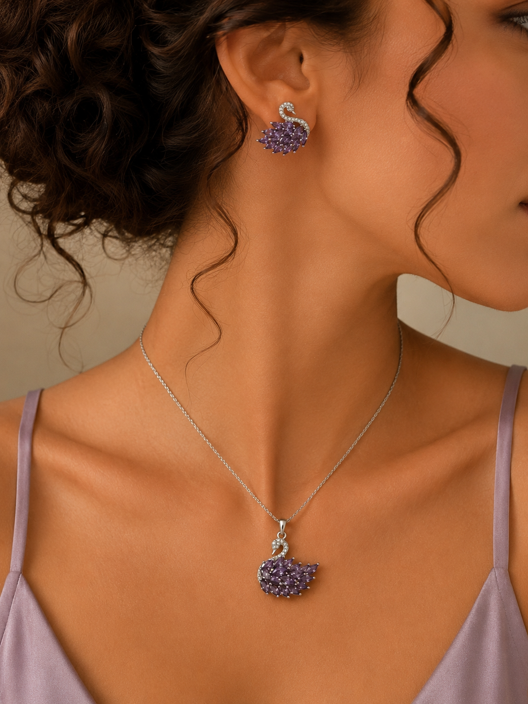 Coffret "Cygna Violet"