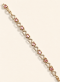 Bracelet "AmbreCœur"